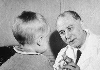 Sidney Farber and a patient